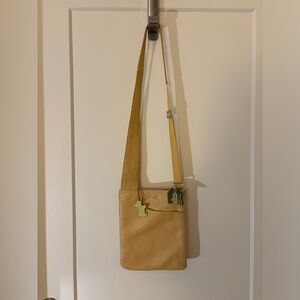 Radley yellow leather crossbody bag- super cute!
